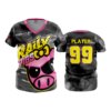 2115 FD Womens V-Neck RALLY-PIGS