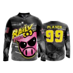 2115 FD Quarter Zip Batting Jacket LS RALLY-PIGS