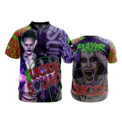1983 FD Quarter Zip Batting Jacket SS BUGS-SUICIDE-SQUAD