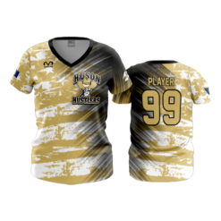 1652 FD Womens V-Neck HUSON-HUSTLERS