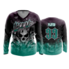 1169 FD Womens V-Neck Longsleeve LACE-UP