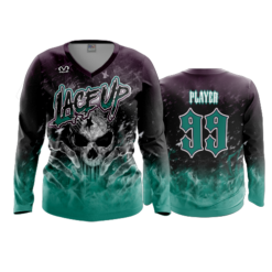1169 FD Womens V-Neck Longsleeve LACE-UP