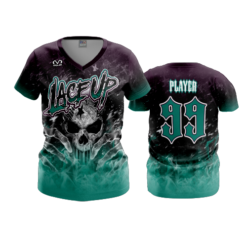1169 FD Womens V-Neck LACE-UP