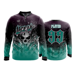 1169 FD Quarter Zip Batting Jacket LS LACE-UP
