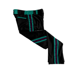 1169 CL BLACK CUSTOM BRAID MENS PANT LACE-UP