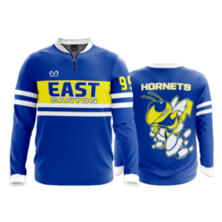 1639 FD Quarter Zip Batting Jacket LS HORNETS-BOWLING
