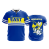 1639 FD Quarter Zip Batting Jacket SS HORNETS-BOWLING