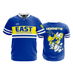 1639 FD Quarter Zip Batting Jacket SS HORNETS-BOWLING