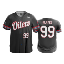 305 FD ProTek Mens Full Button Down OILERS