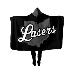 2129 FD FAN WRAP LADY-LASERS-BLACK