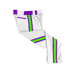 1754 CL WHITE CUSTOM BRAID MENS PANT NOTHING-2-LOSE-FLO-FLO INK + $5