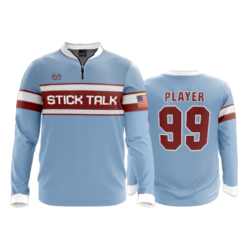 2135 FD Quarter Zip Batting Jacket LS STICK-TALK