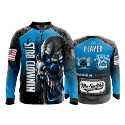 2146 FD Quarter Zip Batting Jacket LS STR8-CLOWNIN