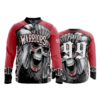 2131 FD Quarter Zip Batting Jacket LS WARRIORS