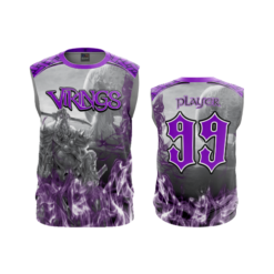 2136 FD Sport Sleeveless MENS 808-VIKINGS-FLO INK + $5