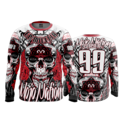 2138 FD Long Sleeve MENS EP-MILITIA-RED-WHITE