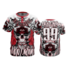 2138 FD 2 Button EP-MILITIA-RED-WHITE