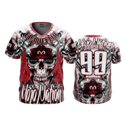 2138 FD Sport V-Neck MENS EP-MILITIA-RED-WHITE