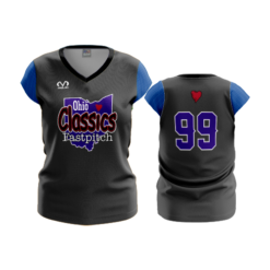 2133 FD Womens V-Neck Capsleeve CLASSICS-GATOR-FIXES