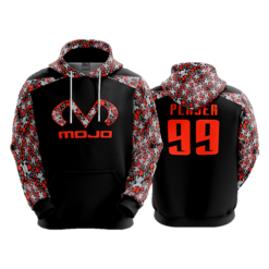 182 FD Hoody MOJO SKULL CAMO RED