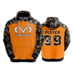182 FD Hoody MOJO TRIANGLE ATTACK ORANGE