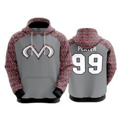 182 FD Hoody MOJO URBAN BAT CAMO RED