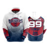 FD Hoody JAGER-BOMBERS-NAVY-RED