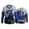 2160 FD Womens V-Neck Longsleeve DAWGS-REAPER
