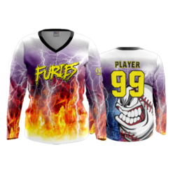 FD Womens V-Neck Longsleeve FURIES