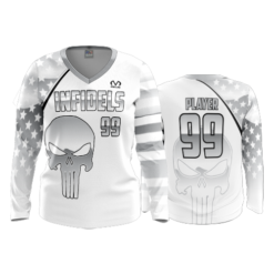 2160 FD Womens V-Neck Longsleeve INFIDELS