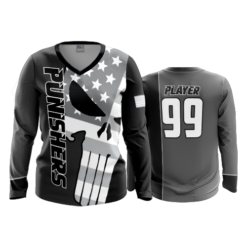 2160 FD Womens V-Neck Longsleeve PUNISHERS