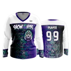 2160 FD Womens V-Neck Longsleeve SHOW-US-YOUR-HITS