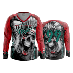 2160 FD Womens V-Neck Longsleeve TRALKIN-TRASH