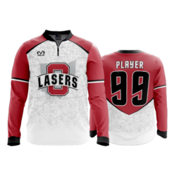 2156 FD Quarter Zip Batting Jacket LS