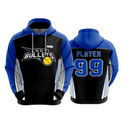 2187 FD Hoody LADY-BULLETS-BLACK
