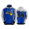 2187 FD Hoody LADY-BULLETS-ROYAL