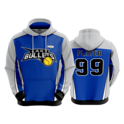 2187 FD Hoody LADY-BULLETS-ROYAL