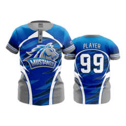 2172 FD Womens 2 Button WV-LADY-MUSTANGS