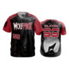 2193 FD ProTek Mens Full Button Down WOLFPACK-BLACK