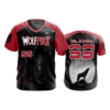 2193 FD Sport V-Neck MENS WOLFPACK-BLACK