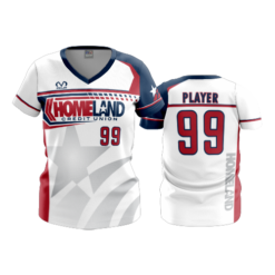 2173 FD Womens V-Neck HOMELAND