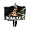 2186 FD FAN WRAP BOMBERS-BLACK