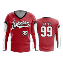 2190 FD Womens V-Neck Longsleeve LONDONDERRY