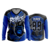 2194 FD Womens V-Neck Longsleeve ROYALS