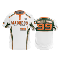 1671 FD 2 Button MADNESS-SOFTBALL-UPDATE-FLO INK + $5