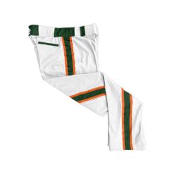 1671 CL WHITE CUSTOM BRAID MENS PANT MADNESS-SOFTBALL-UPDATE-FLO INK + $5