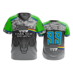 2178 FD Sport V-Neck MENS DARKSIDE-SHEARING