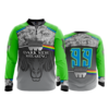 2178 FD Quarter Zip Batting Jacket LS DARKSIDE-SHEARING