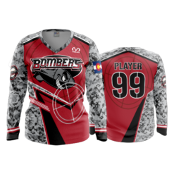 2167 FD Womens V-Neck Longsleeve BOMBERS