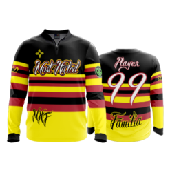 2179 FD Quarter Zip Batting Jacket LS MOST-HATED